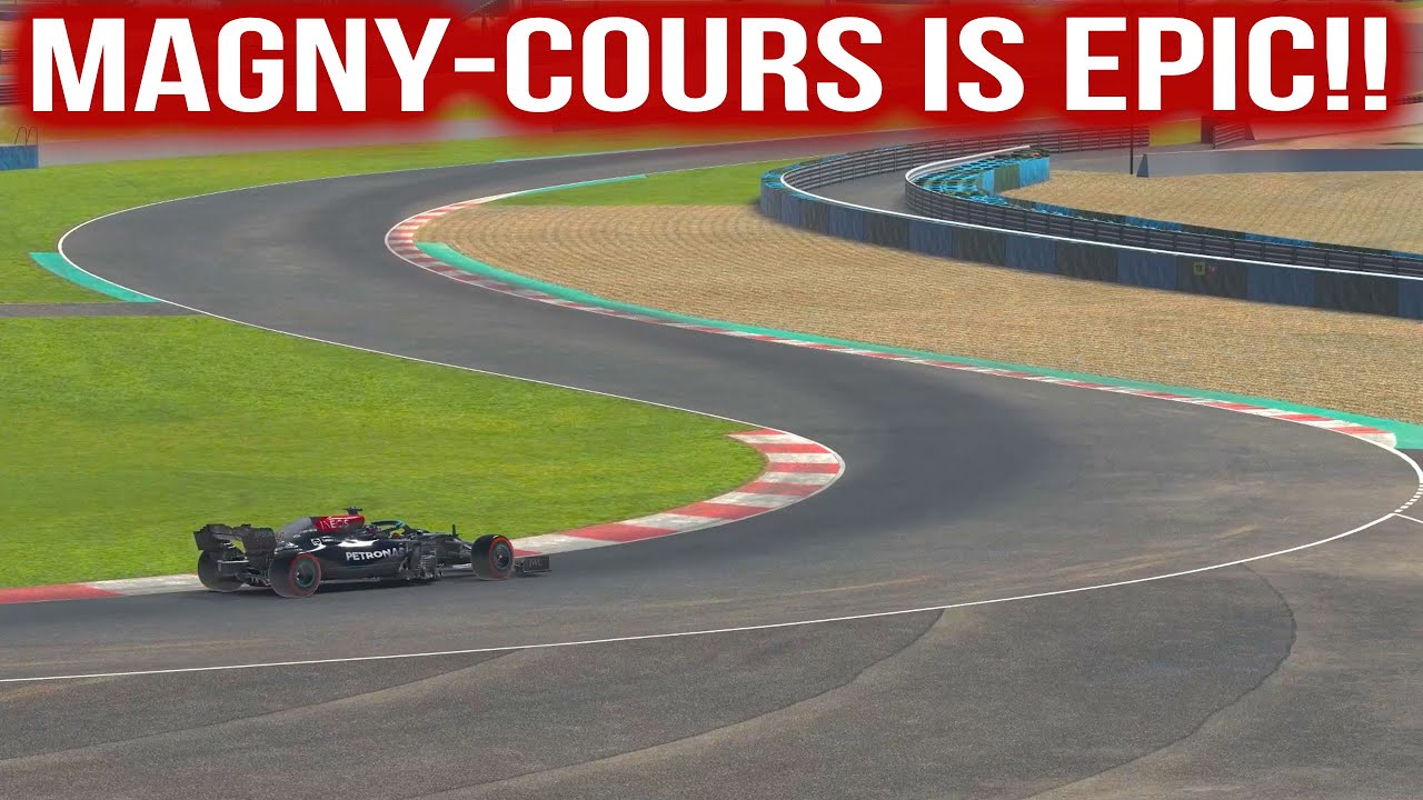 La Formule 1 fait son grand retour sur le circuit mythique de Magny-Cours en France !
