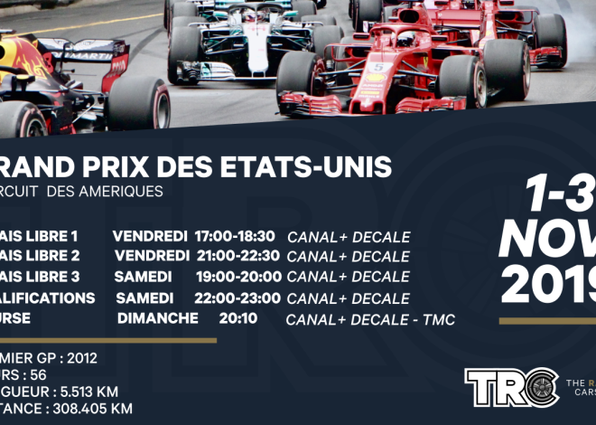 Formule 1 : Guide Complet des Diffusions TV pour le Grand Prix des États-Unis