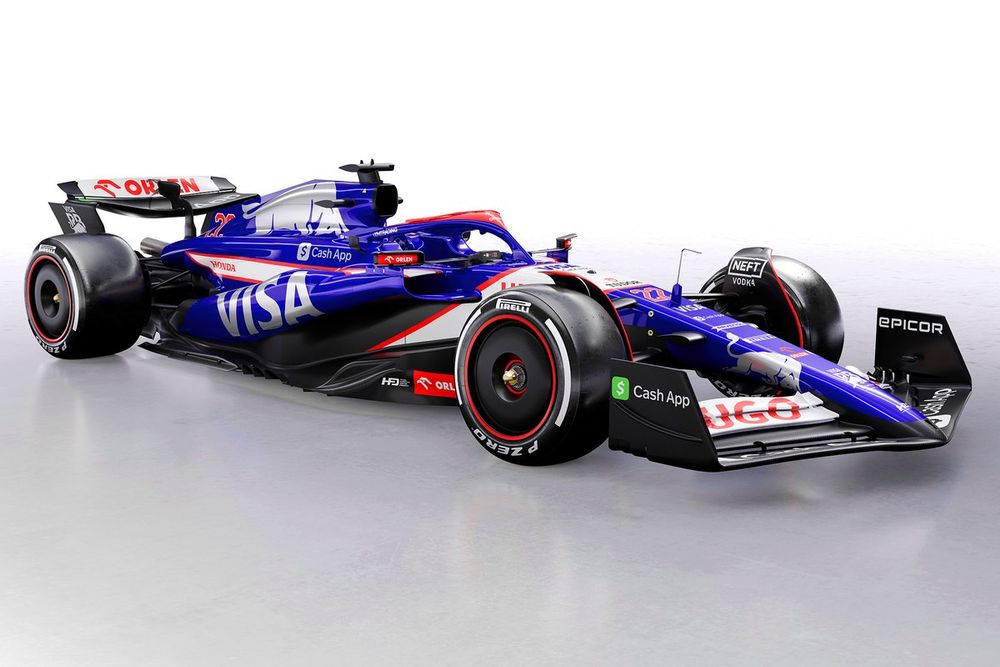 découvrez la livrée holographique exclusive des racing bulls pour le gp de las vegas, alliant innovation et design futuriste pour une performance spectaculaire.