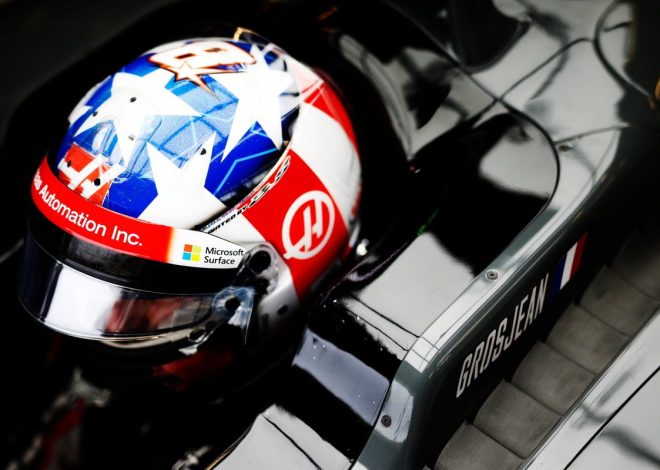 Romain Grosjean retrouve enfin le casque de son spectaculaire accident