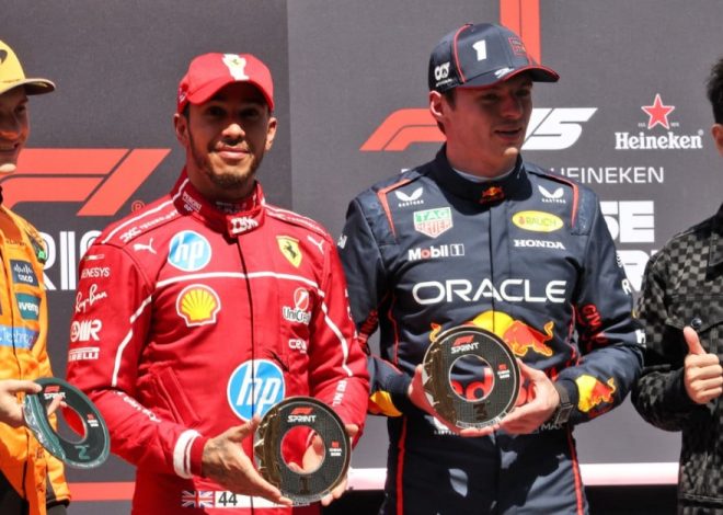 F1 – GP de Chine : Découvrez le classement complet de la course sprint