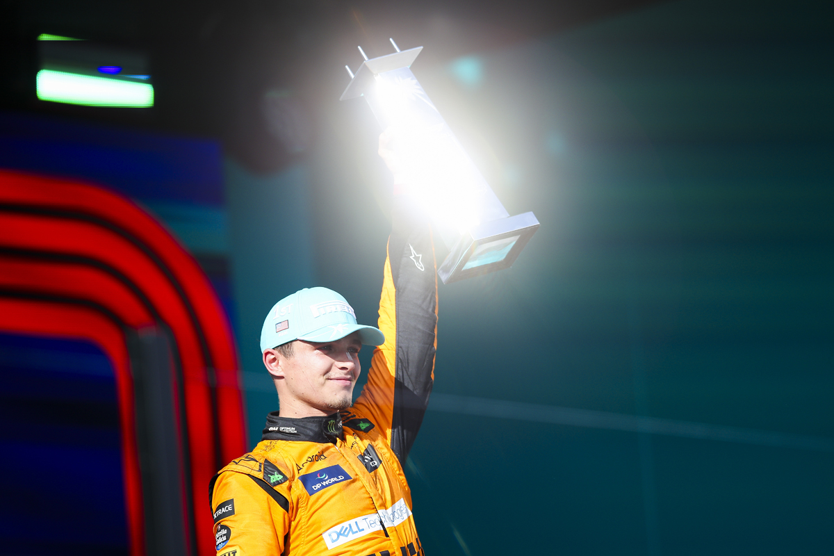 Formule 1 : Norris, champion du monde, vise le podium avant de viser la victoire en course