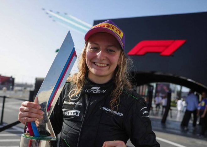 Doriane Pin, première Française au volant d’une Mercedes en Formule 1 : un exploit historique