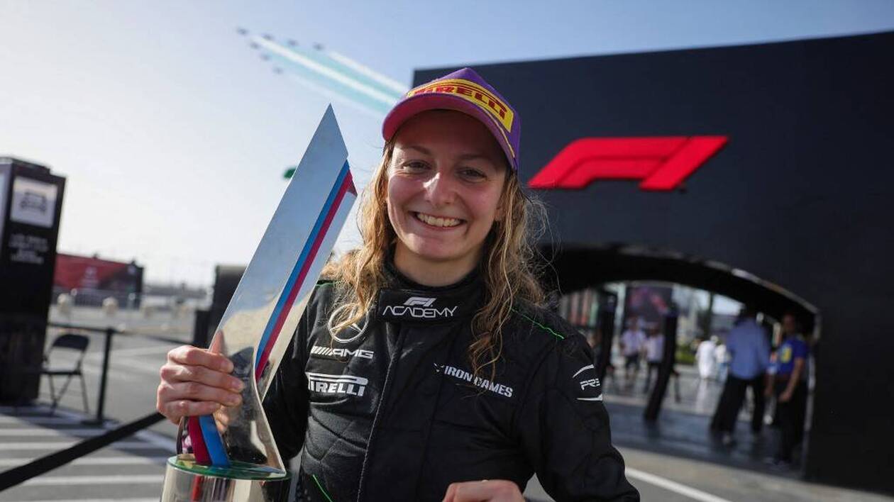Doriane Pin, première Française au volant d’une Mercedes en Formule 1 : un exploit historique