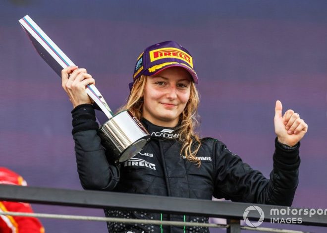 Formule 1 : Doriane Pin déclare que le talent dépasse le genre au volant d’une F1