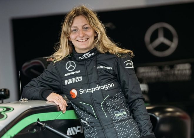Formule 1 : Doriane Pin entre dans l&rsquo;histoire en devenant la première femme française à piloter une Mercedes en F1