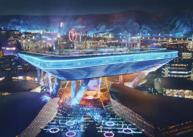 Formule 1 : le circuit saoudien futuriste s’élève à 70 m au-dessus du vide avec son virage relevé spectaculaire