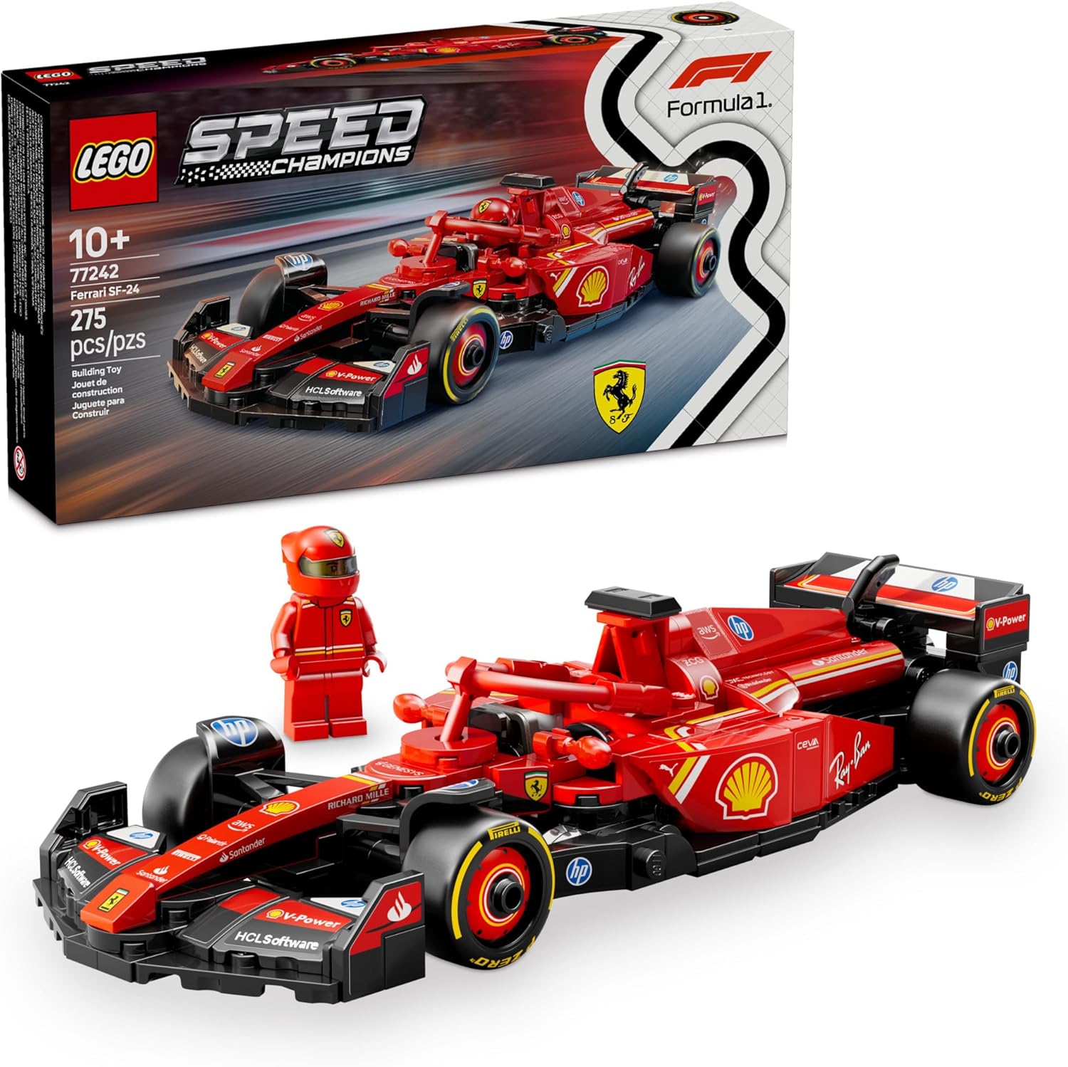 découvrez la ferrari lego f1 en promotion avec 30% de réduction. profitez vite de cette offre exceptionnelle pour les fans de course et de construction.