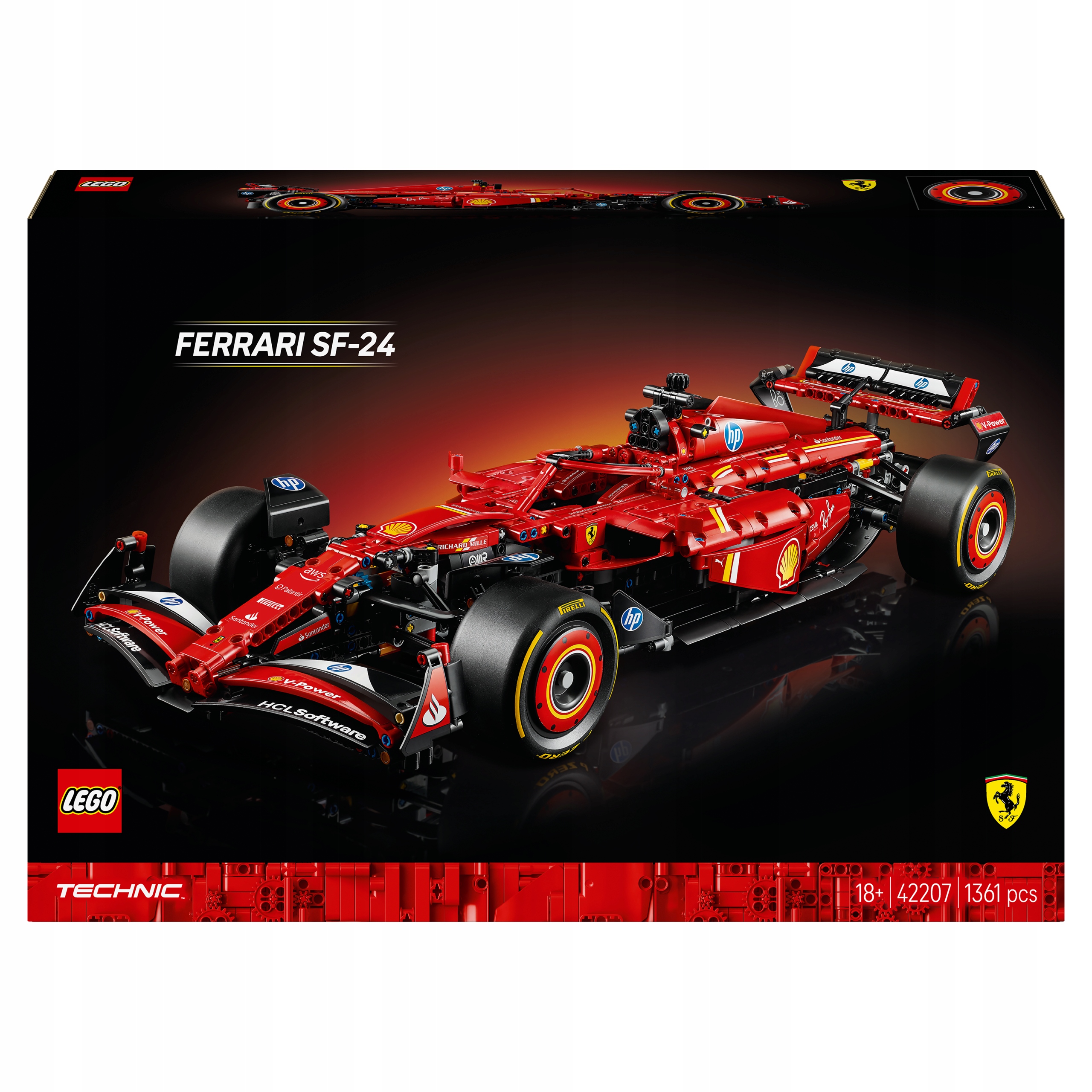 découvrez la ferrari sf-24 lego technic avec une remise exceptionnelle de 30%. construisez et pilotez ce modèle détaillé pour une expérience unique de passion automobile.
